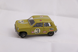 Slotcars66 Renault R5 1/40th scale slot car by Jouef olive #3 